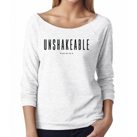 Women's 3/4 Raglan, Unshakeable by Wisdom