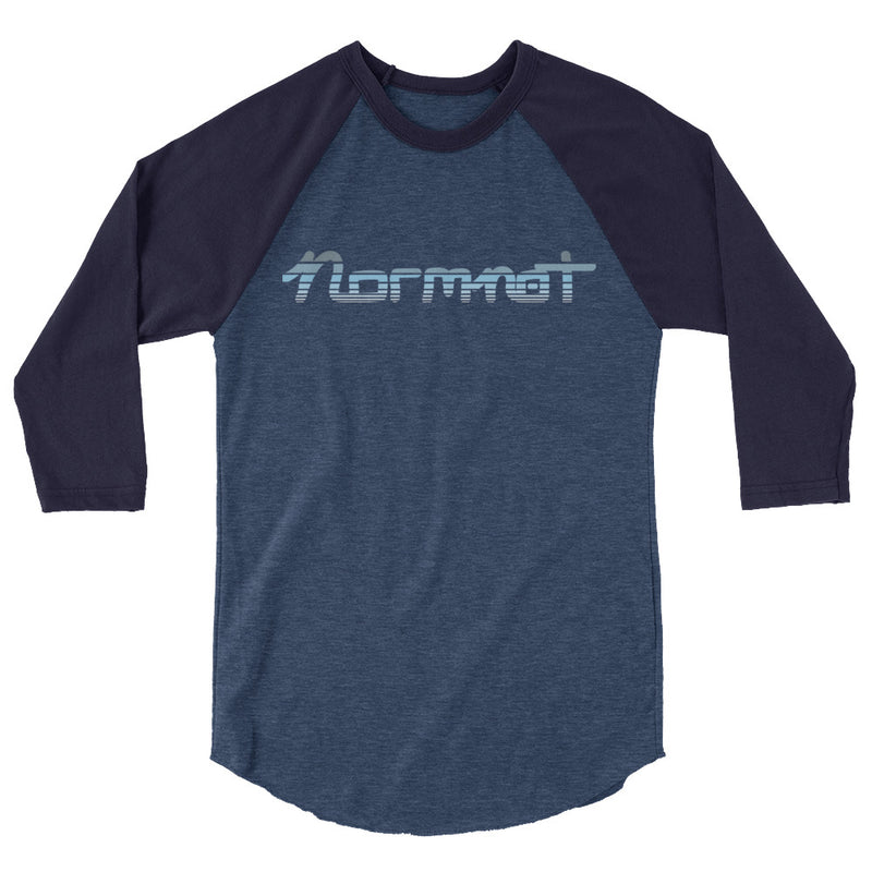 Normnot Blue Horizon, 3/4 sleeve raglan shirt