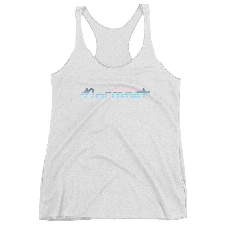 Normnot Blue Horizon Women's Racerback Tank