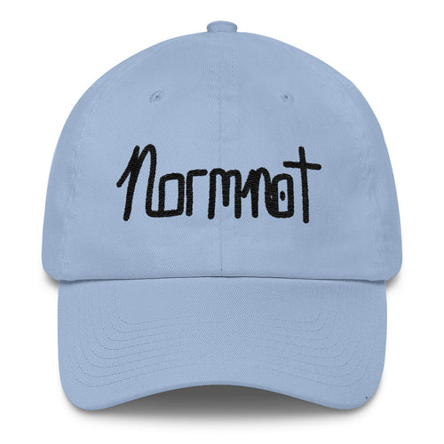 Normnot "Dad" Cap (black letters)